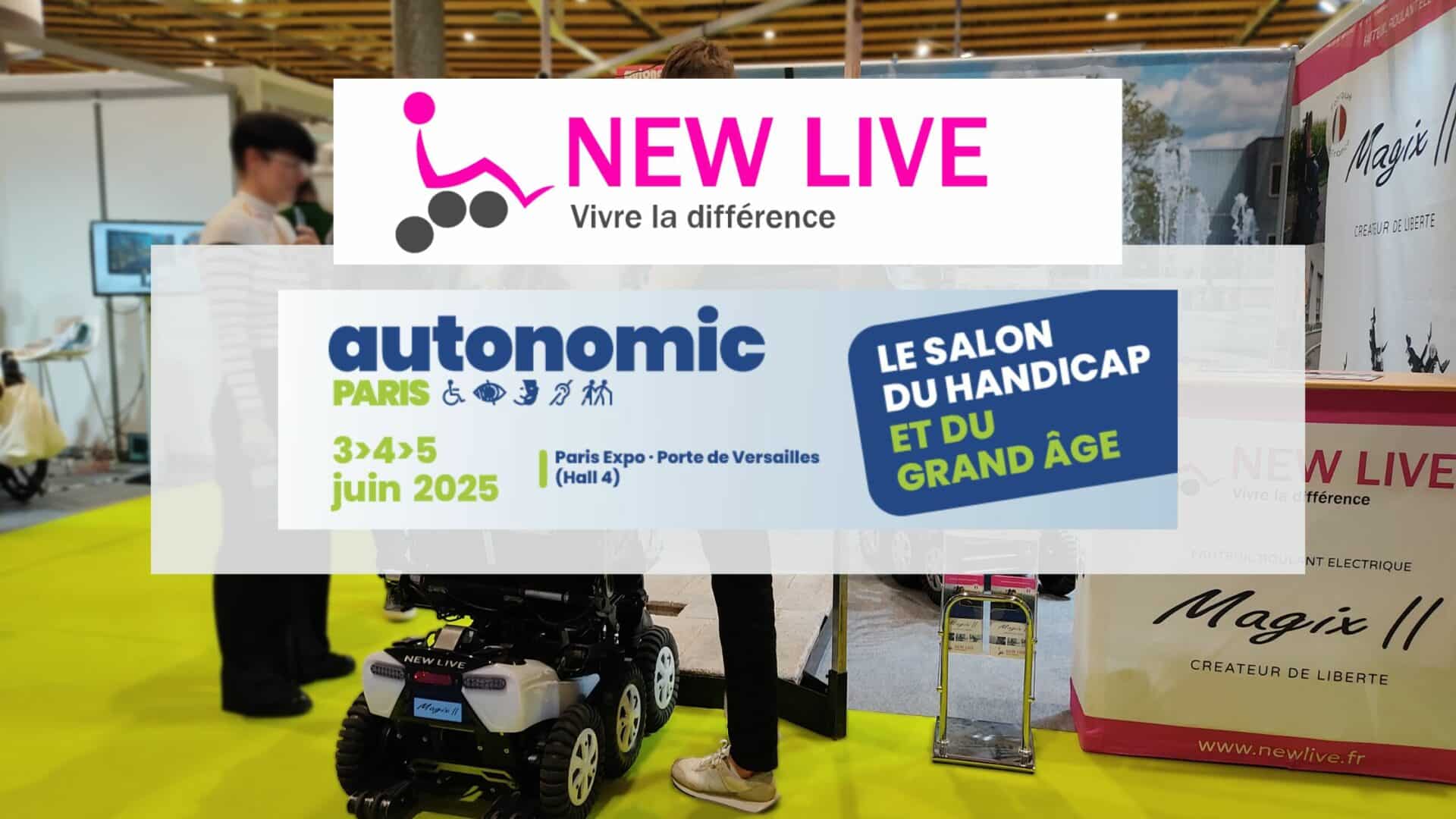 Autonomic Paris 2025 : New Live sera présent !