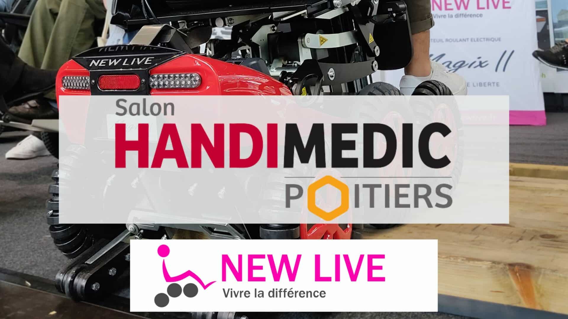 18 et 19 juin 2025 : Testez le fauteuil roulant électrique Magix 2 au Salon Handimedic Poitiers 2025